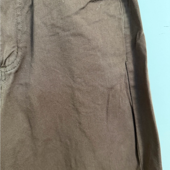 Garage Denim Wide Leg Chocolate Brown Denim Pants - Picture 5 of 13